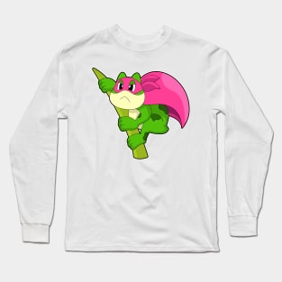 Frog Hero Costume Long Sleeve T-Shirt